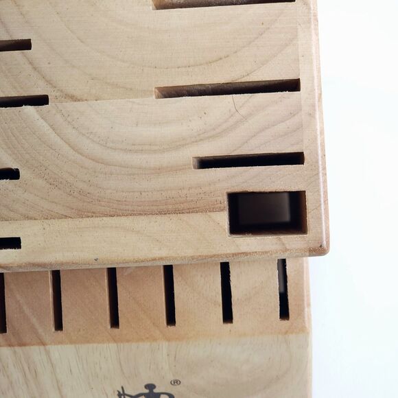 J.A. Henckels International 14 Slot Knife Wood Block 13550-200 Holder Countertop - Picture 5 of 9